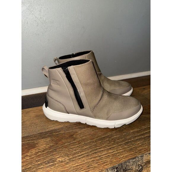 SOREL EXPLORER™ II WATERPROOF TAN ANKLE BOOTS 1951661 Size 7.5 - Picture 1 of 12